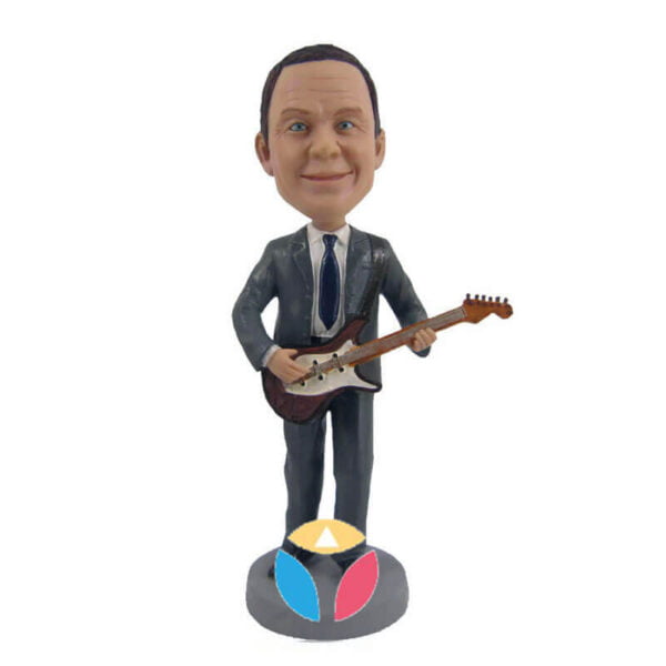 Suit And Bass Custom Bobbleheads