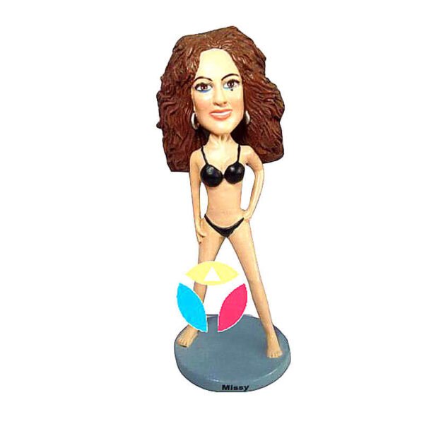 Bikini Woman Custom bobblehead Doll
