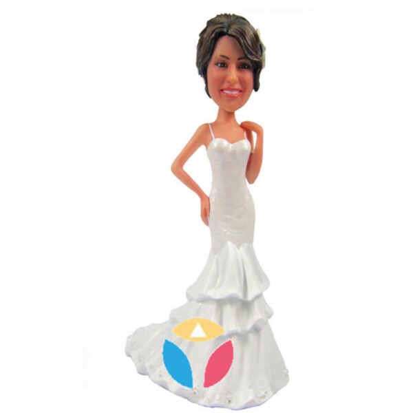 Bridal With One Hand On Shoulder Bobblehead