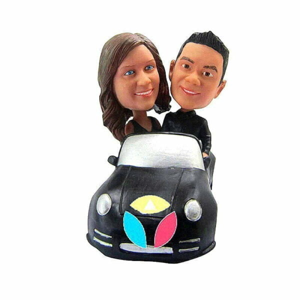 Couple Me And My Baby Personalized Bobbblehead
