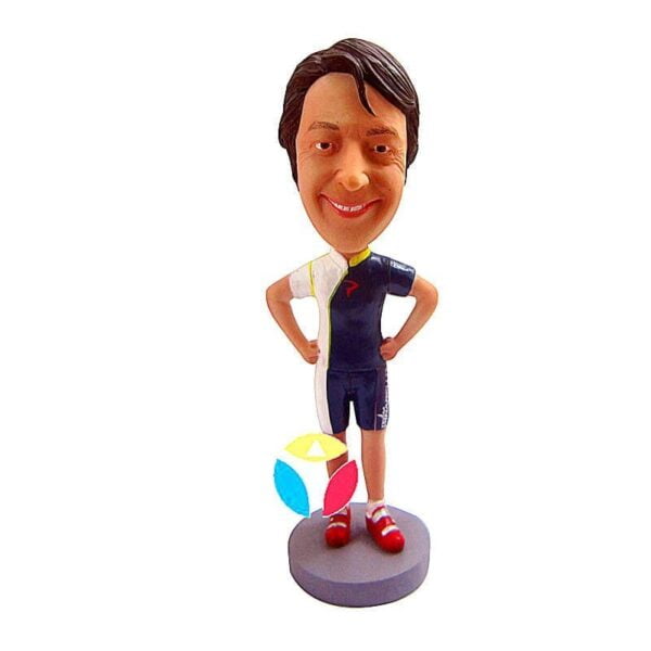 Personalized Cyclist Bobbleheads