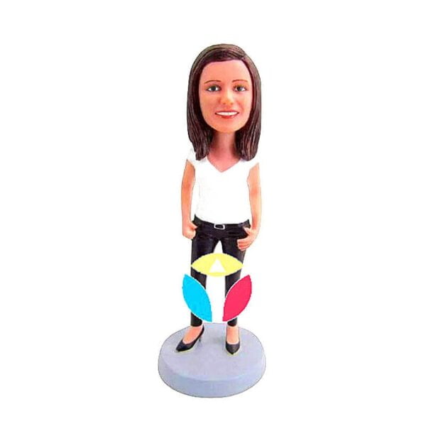 Sleeveless With Tight Pants Bobbleheads