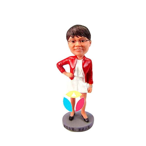 One Hand On Hip With Open Shirt Bobblehead